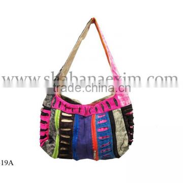 Ethnic hobo nepali hippie patchwork Indian tote college bags