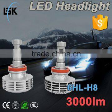 2015 china top quality high power h8 fog lamp led 3000lm 12v h8 fog lamp led china factory direct