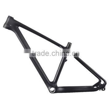 Wholesale 27.5er mtb carbon frame 650b for mountain bike, size in 15"/17'/19"/21"