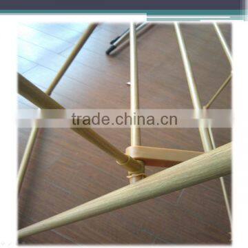 Folding Steel Wooden Color Baby Clothes Dryer Stand photo-4