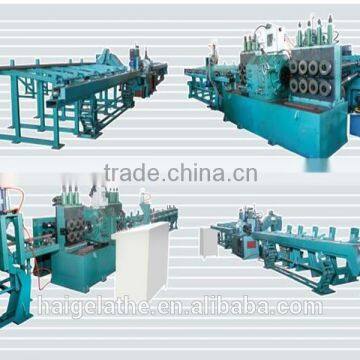 wire rod bar peeling and straightening process production line