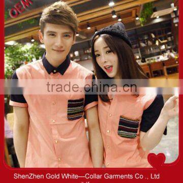 fashion cute couple shirt design polo t shirt