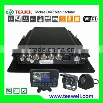 Mobile Phone real-time monitoring H.264 wireless cctv surveillance g-shock standalone mobile dvr3g