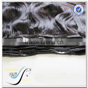 Wholesale Clip in Hair Extension 100% Brazilian Human Long Hair Body Wave photo-6