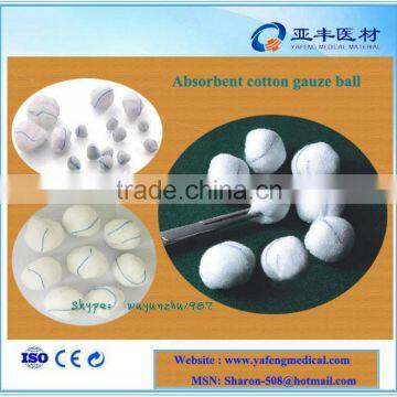 Hospital hemostatic sterilized cotton ball