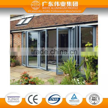 supplier of double aluminum folding door