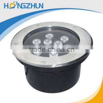 2 Years warranty 9W high power IP 68 LED underground lighting