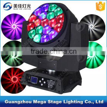 19x15W 4in1 rgbw osram big eye led moving head