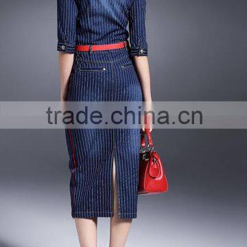 Plus Big Size Stretchy Dress Boho Print photo-5