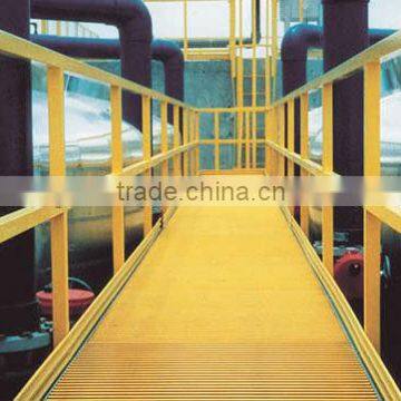 FRP Fiberglass industrial platforms and walkway