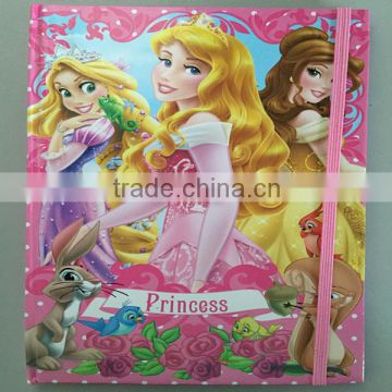 Princess Notebook With Elastic Band