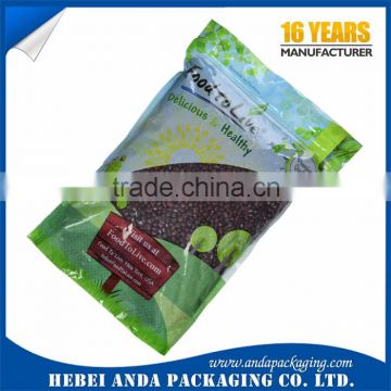 Plastic printed laminated packing material sunflower seeds bag/ bean bag/ packaging bags for dry beans