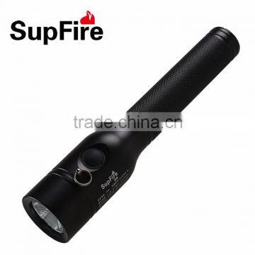 Supfire D6 Explosion-proof flashlight 10 hours Rechargeable Led Flashlight