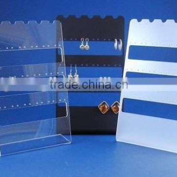 GH-RZ355 Contemporary design modern Acrylic Earring Display Card,Plexiglass Earring Display