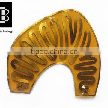 flexible 12V PET/PI heater for insole inserts on car/motorcycle/snowmobile
