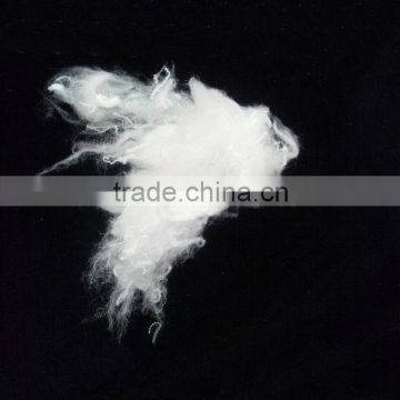 raw white staple polyester fiber for spinning