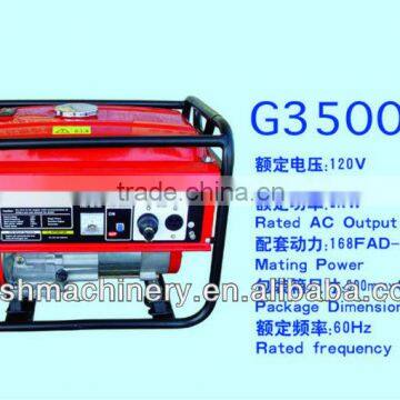 60 hz 3500W 4-stroke gasoline engine generator