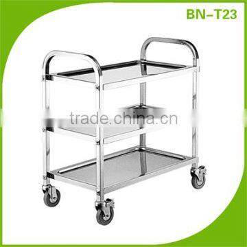 Restaurant Service Equipment Stainless Steel Trolley/Kitchen Utility Trolley BN-T23