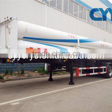Tri-axle 9 Tubes CNG Semi Truck Trailer With Loading and Unloading Valve photo-5