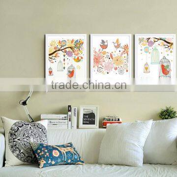 2015 FASHION 3PCS Korean small and pure wall decorative painting J060