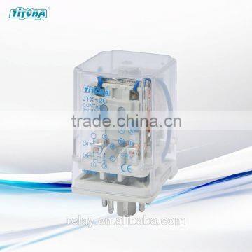 JQX-10-2C (JTX) General-purpose Relay with matched socket relay 12 volt operated