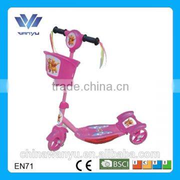 2016 HOT SELL 3 - Wheels Foldable Scooter for kids with EN71