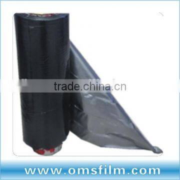 virgin material anti-uv bi-color black-silver PE mulch film for fish pond lining