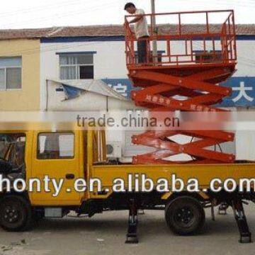 hydraulic truck mounted scissor lift/lift car