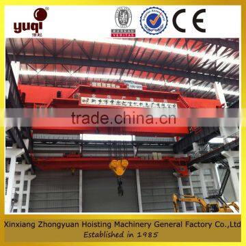 Electric Overhead Travelling Crane Custom Tonnage
