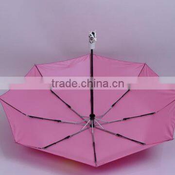 Character of Plastic Handle Automatic Folding Umbrella photo-6