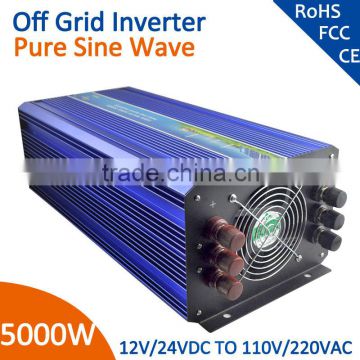 dc/ac inverter 50Hz/60hz frequency pure sine wave inverter 24v 220v 5000w                        
                                                                                Supplier's Choice