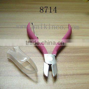 New Fashionable Style Pink Nail Cuticle Pliers