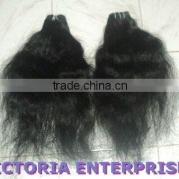 100% virgin human hair weft curly