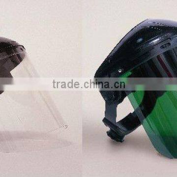 transparent petg visor and pc visor face mask with plastic shield manufacturer pass ANSI/ISEA Z87.1-2010