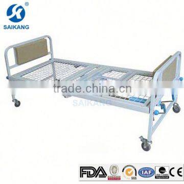 Professional Team Detachable Metal Folding Hospital Bath Bed