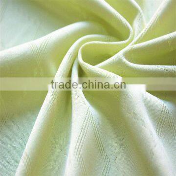 50%coolmax 50%polyester jacquard knitted mesh fabric for T-shirt