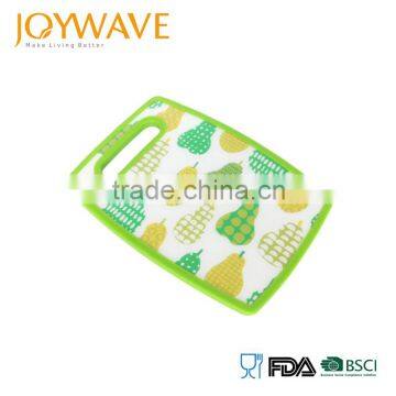 2016 new product mdf anti slip cutting board set
