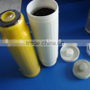 white/clear active carbon filter cylinder for UDF filter