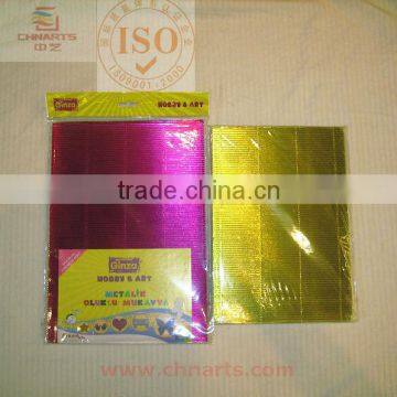 A4 Eco-friendly glitter Color antistatic corrugated paper