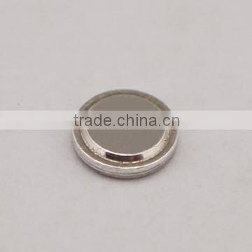 button-type contacts AgCdO/Cu used in electrical appliances