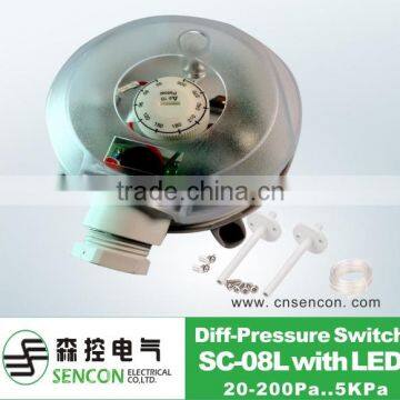 SC-08 Differential Pressure Switch,Low Pressure Switch,air-sense Switch