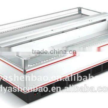 supermarket meat display freezer/island case/supermarket refrigeration equipment