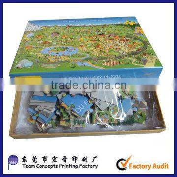 wholesale adult custom jigsaw puzzle game 500 pieces