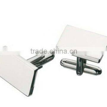 Rectangular Plain Cufflink