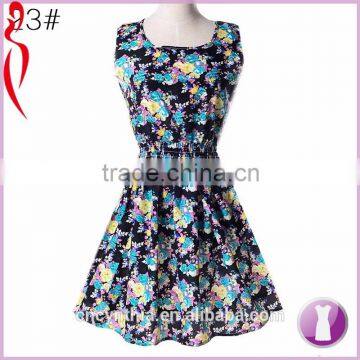 Custom Print Skater Dress for Summer photo-3
