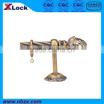 Decorative iron Pine Nut curtain rod, curtain rail (9019H3L1)