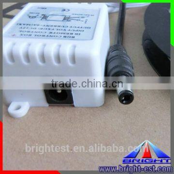 RGB 3528 SMD LED Strip Light+Remote Control 24key+power Supply 5M/Reel 300leds 5M in Retail Kit Packaging photo-6