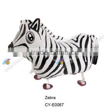 Wholesale Animal Shaped Walking Pet Balloon Helium Walking Pet Balloon Walking Zebra Balloon
