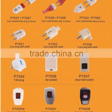 EU Power Supply Electric Plug Universal Adaptor (P7036L) photo-3