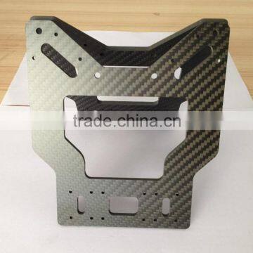 Carbon fiber car machining cnc cutting part